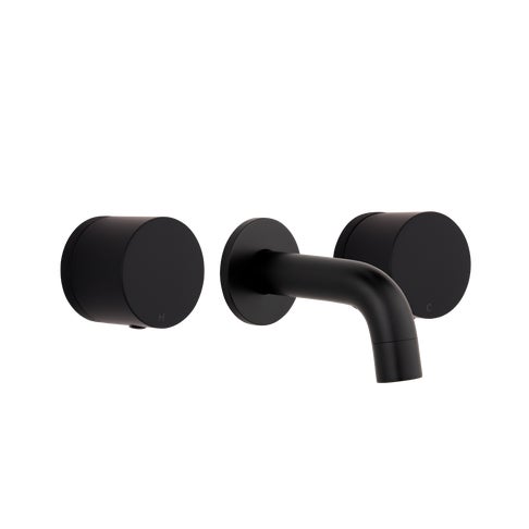Milani Assembly Taps & Mini Spout Set - Matte Black