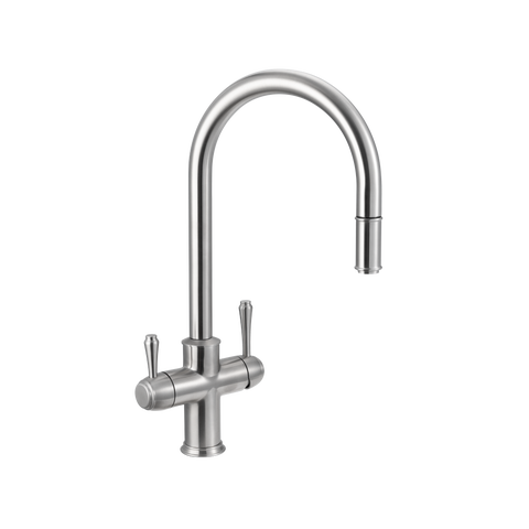 Kingsley 3-Way Pull-Out Filter Tap - Stainless Steel