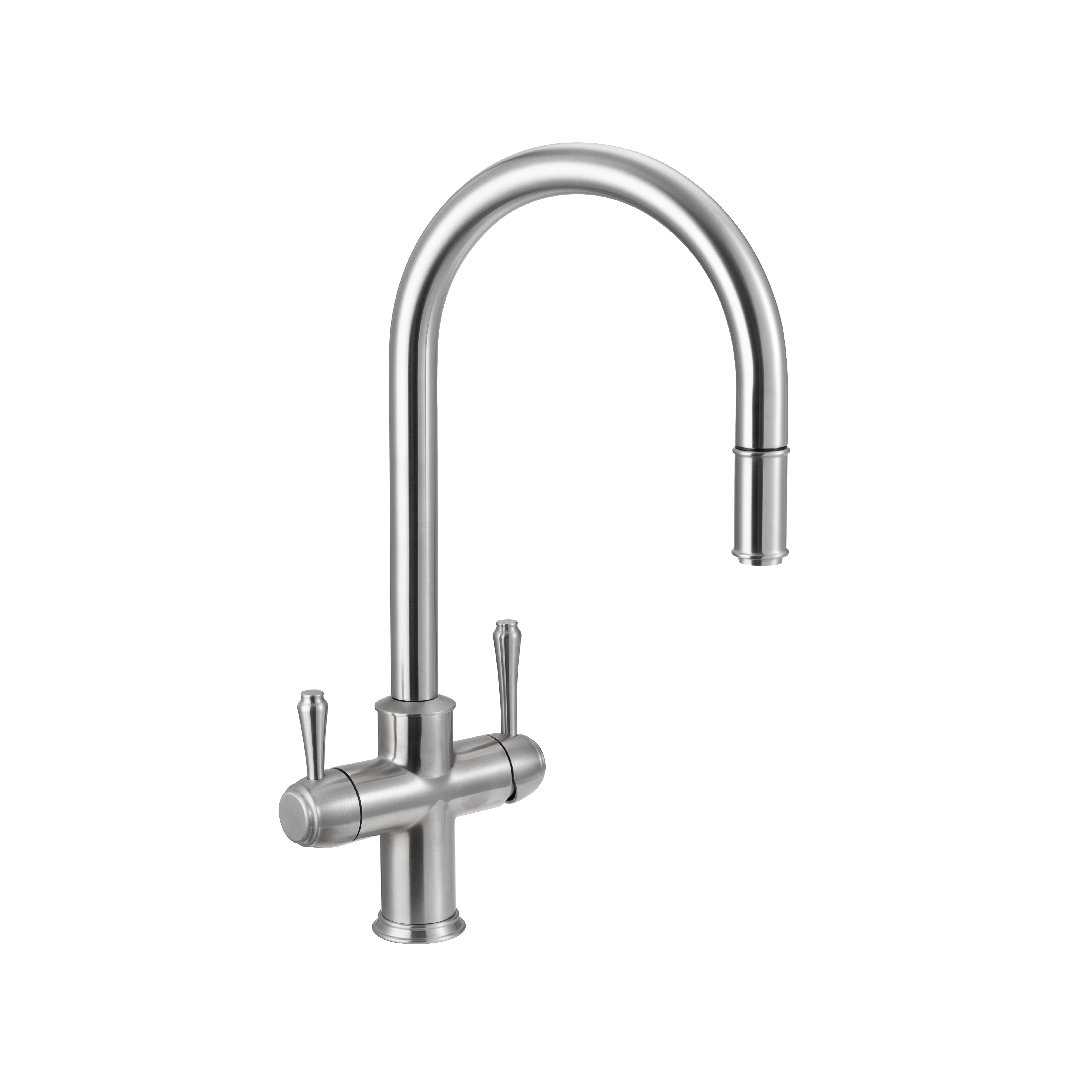 Kingsley 3-Way Pull-Out Filter Tap - Stainless Steel