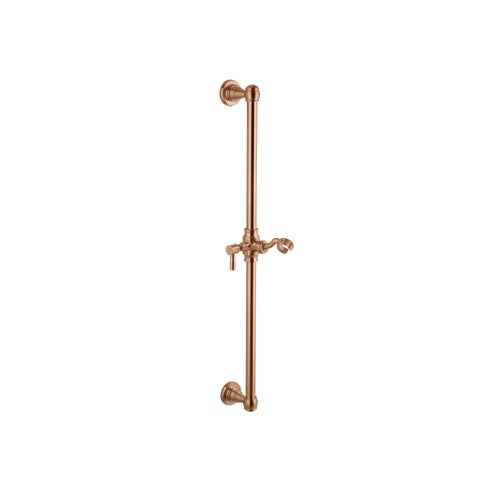 Kingsley Shower Rail - Brushed Copper