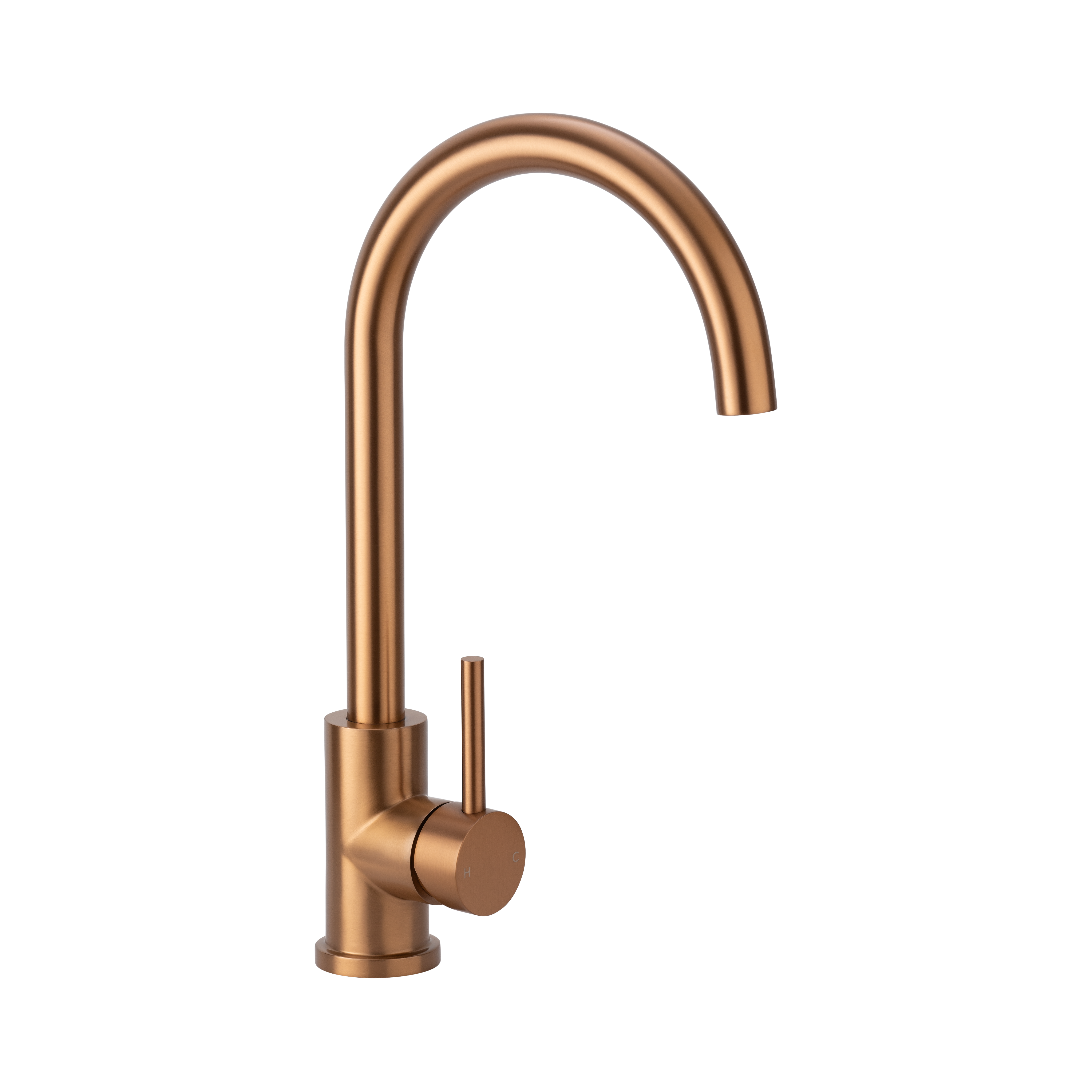 Sola Kitchen Mixer - Brushed Copper