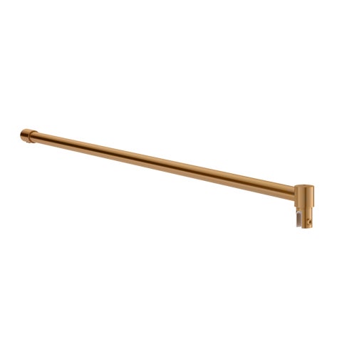 Shower Screen Support Bar 19mm - Brushed Copper