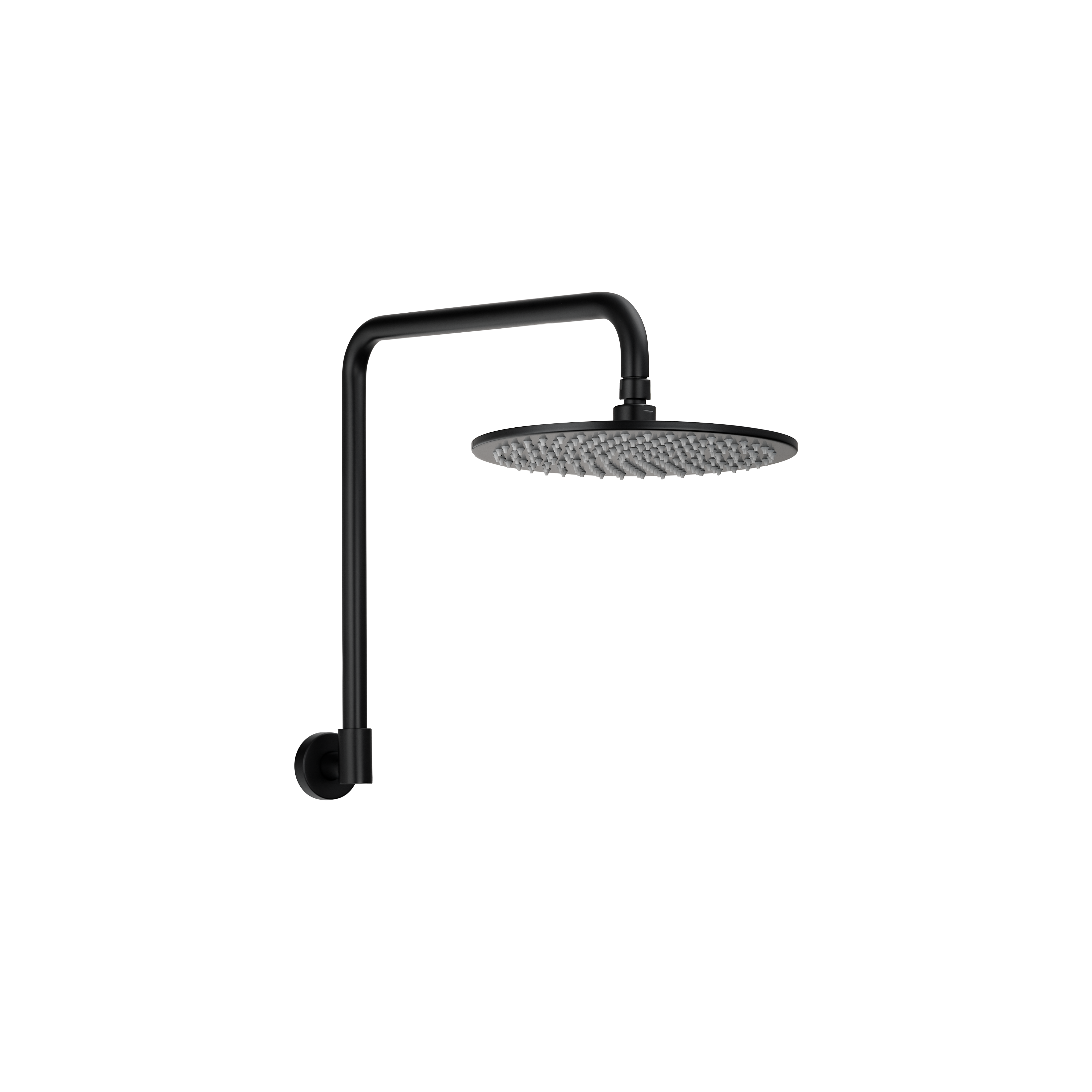Eden Shower Arm & Head Set - Matte Black