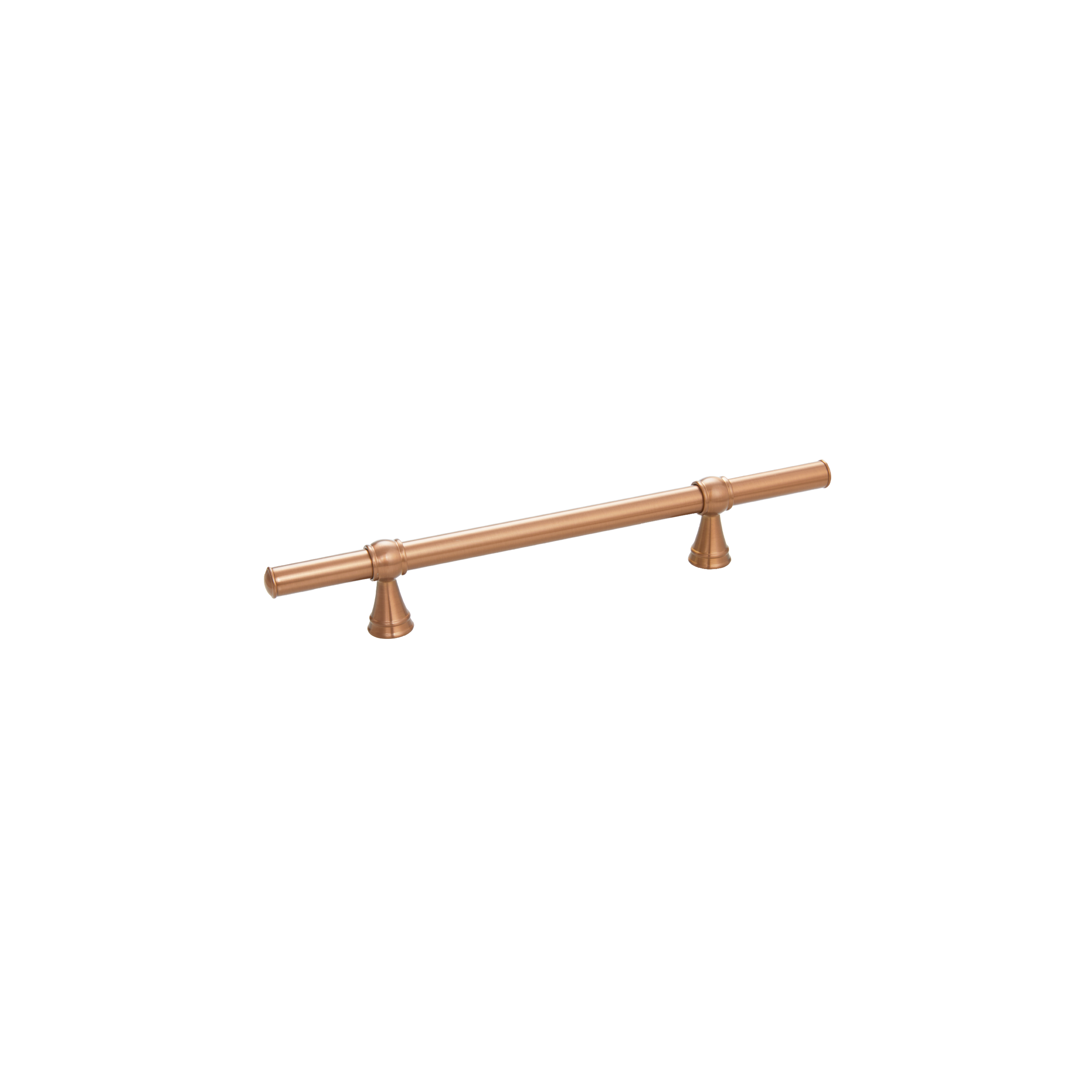 Kingsley Adjustable Cabinetry Pull 250mm - Brushed Copper