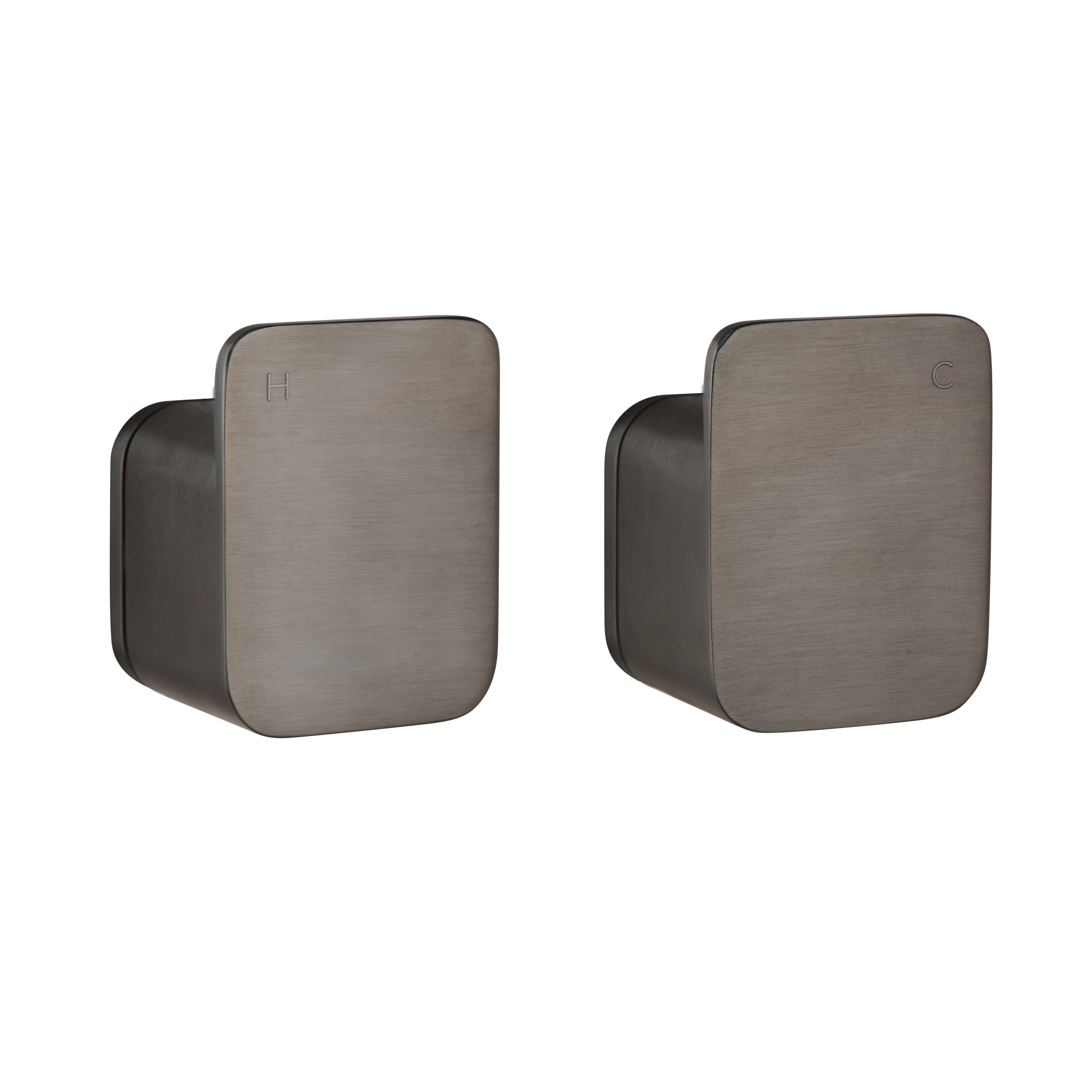 Nesso Assembly Taps - Brushed Gunmetal