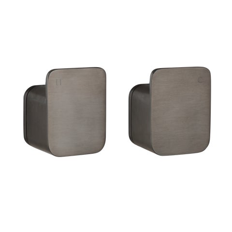 Nesso Assembly Taps - Brushed Gunmetal