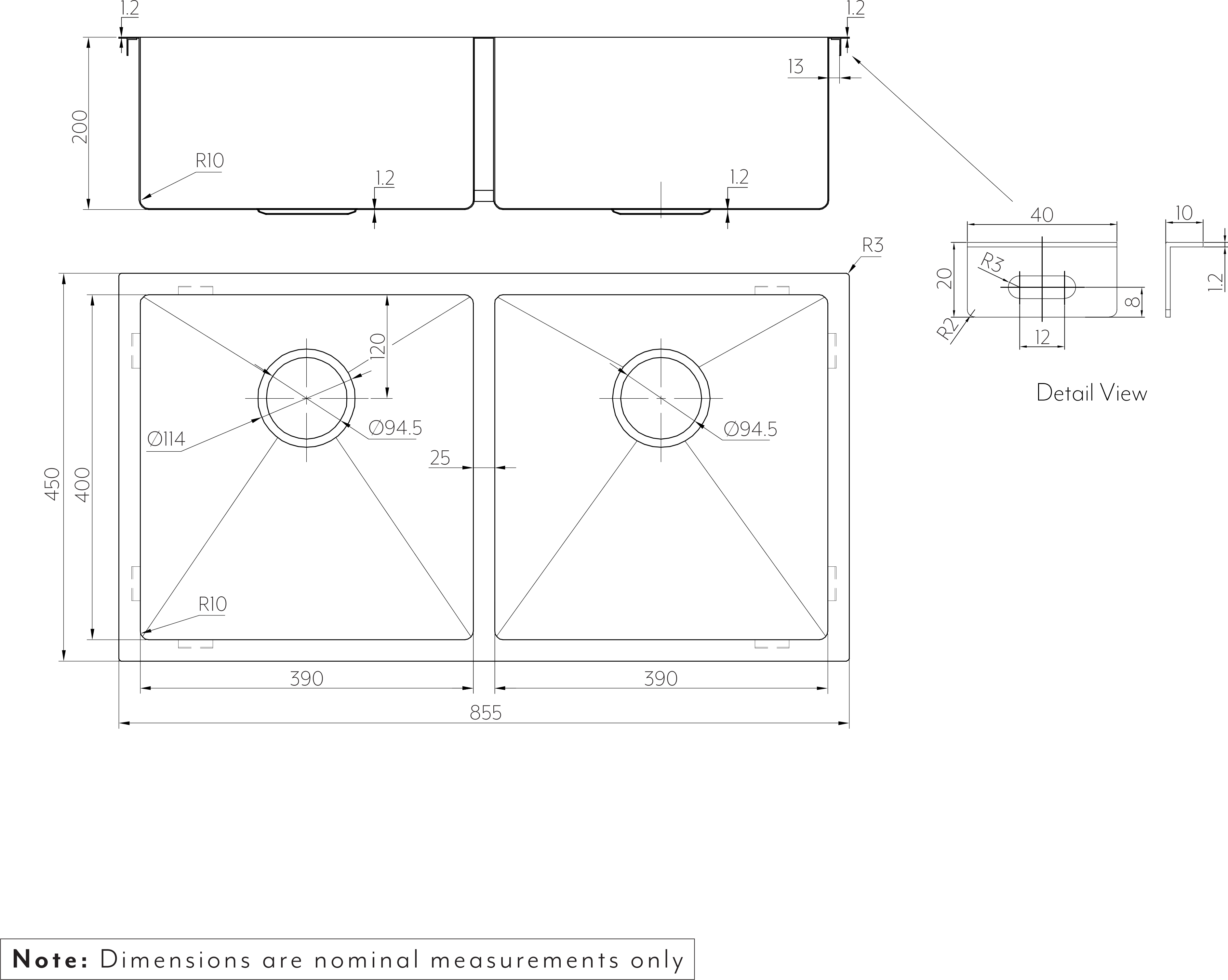 Zalo Kitchen Sink SPEC-01