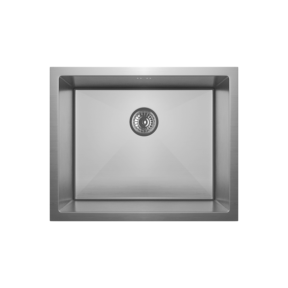 Seba - Overflow Sink 550mm (250 Deep) - Stainless Steel w Racks