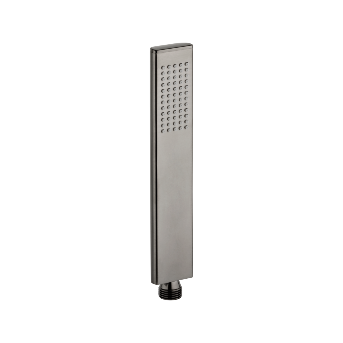 Rounded Rectangle Hand Shower - Brushed Gunmetal