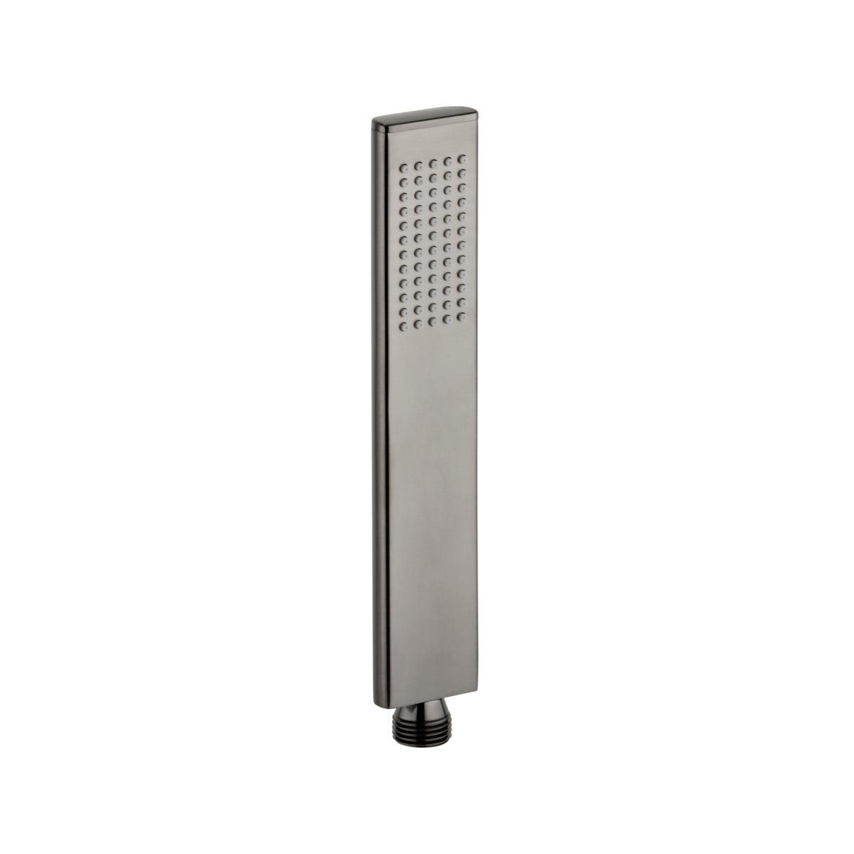 Rounded Rectangle Hand Shower - Brushed Gunmetal