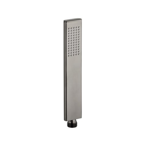 Rounded Rectangle Hand Shower - Brushed Gunmetal