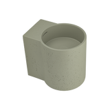 18978---Atelis-Cylinder-Wall-Mounted-Concrete-Basin-Overflow Side Sage-Green-2