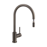 11406-Elysian-Commercial-Pull-Out-Kitchen-Mixer Side Brushed-Gunmetal-1-1