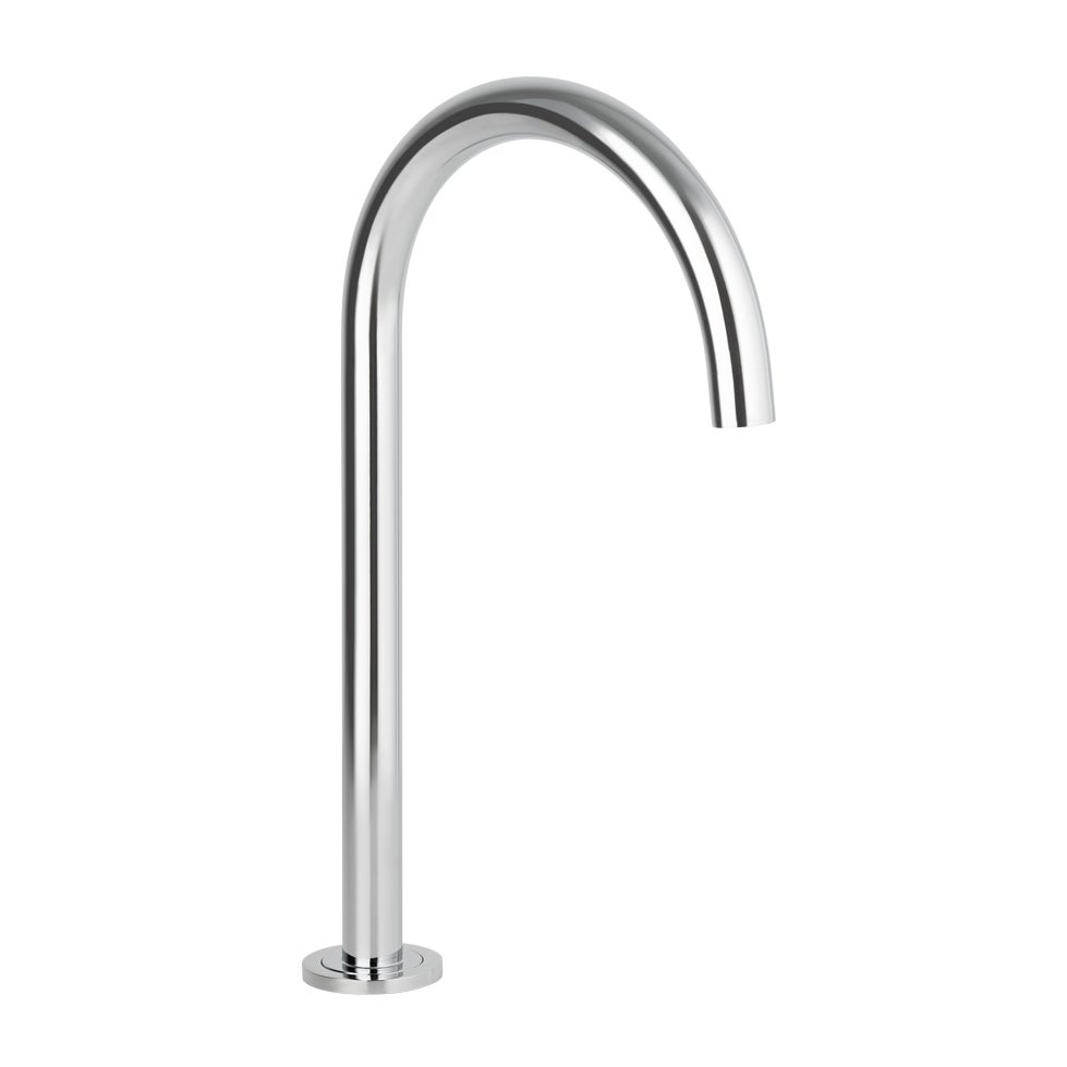 Gooseneck Hob Spout - Chrome