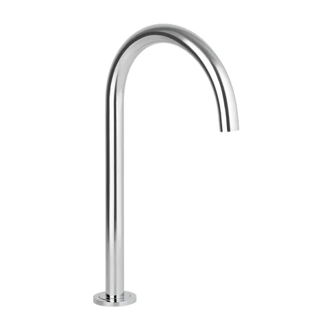 Gooseneck Bench Mounted Spout - Chrome