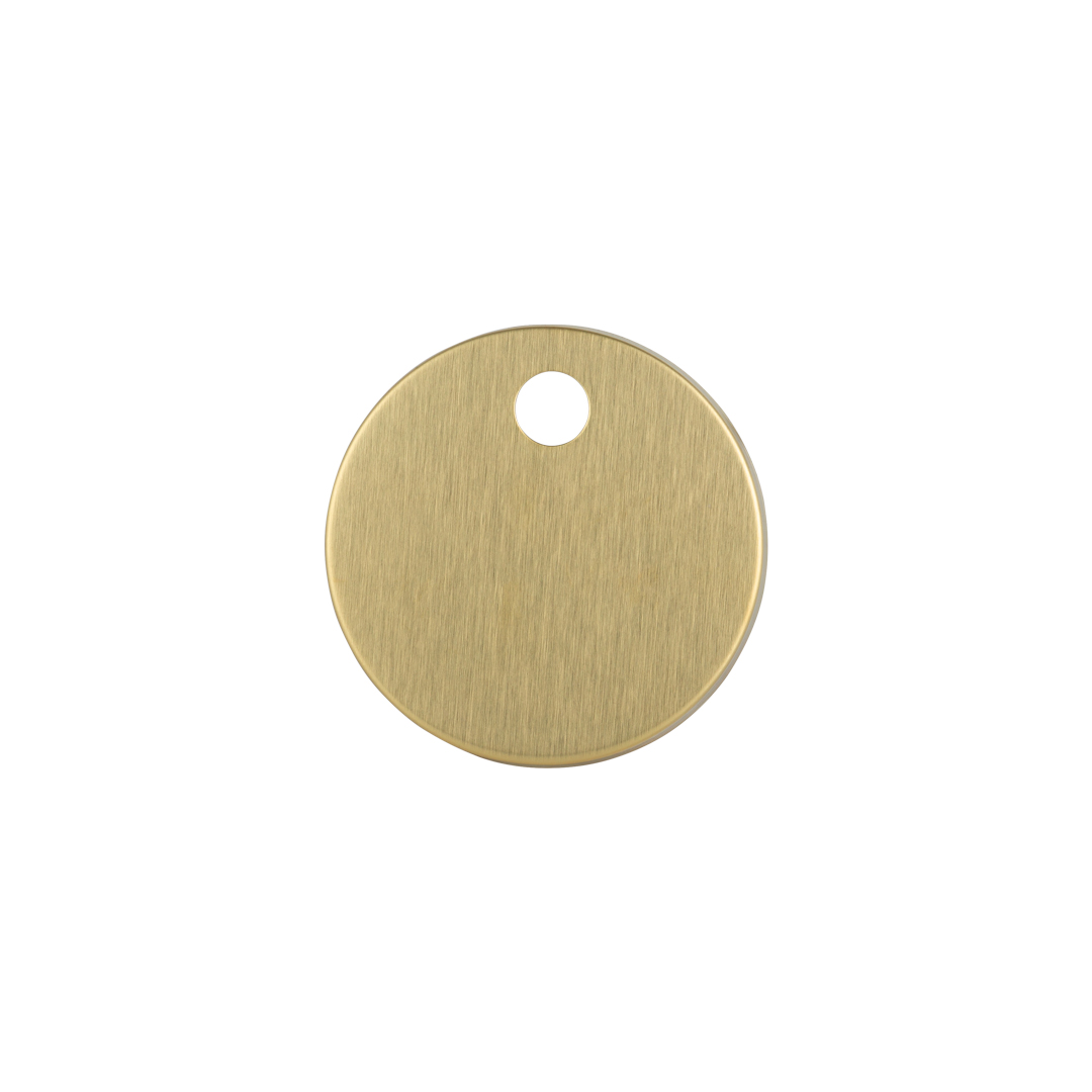 Sela Toilet Clips - Brushed Brass