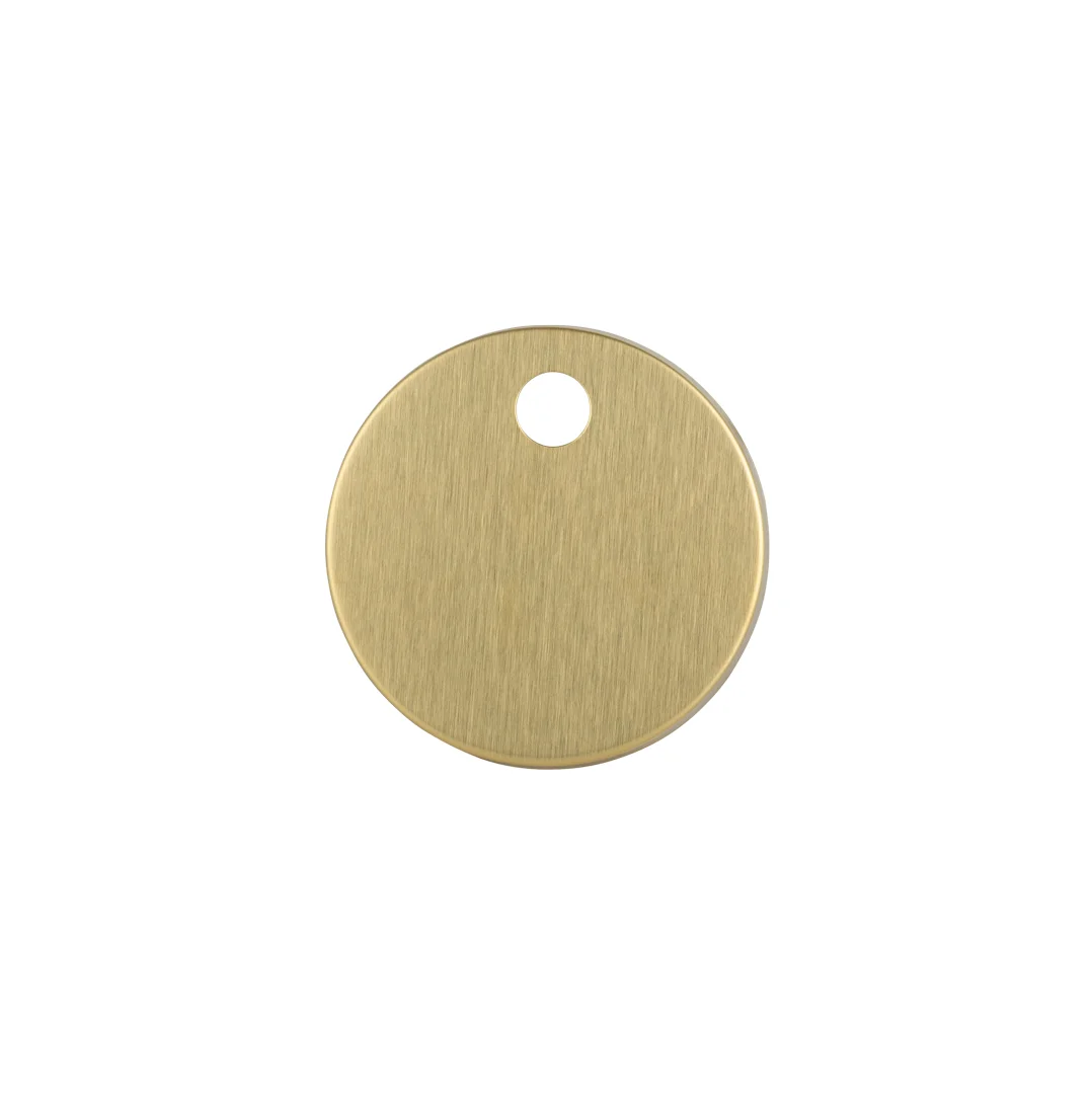 Sela Toilet Clips - Brushed Brass - Feature
