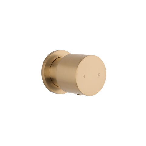 Milani - Progressive Single Mixer - Brushed Brass