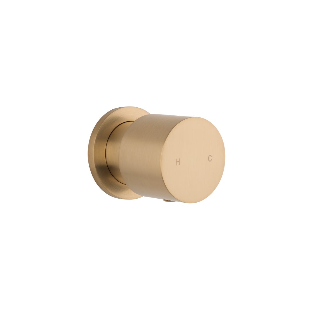Milani - Progressive Single Mixer - Brushed Brass