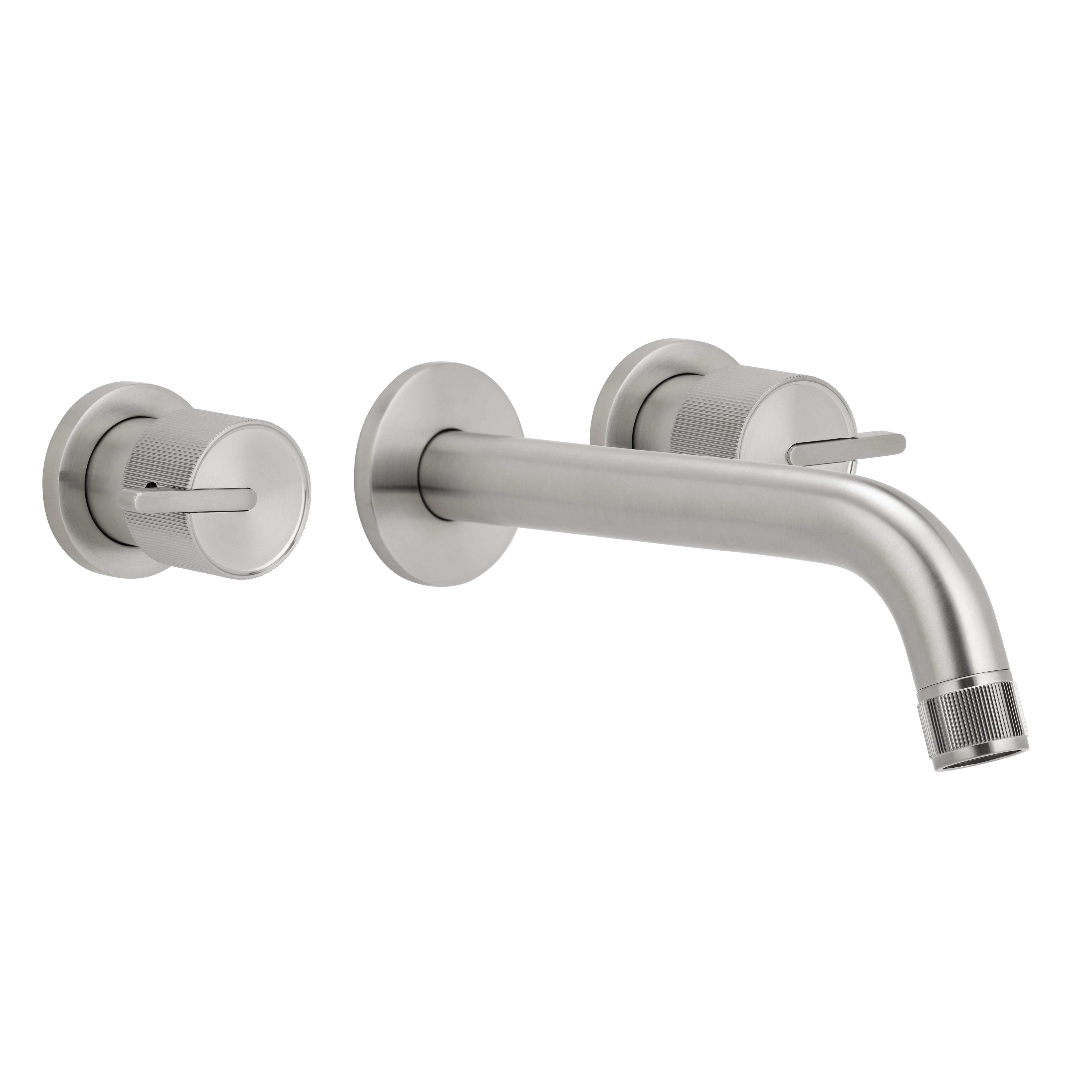 Namika Assembly Taps &amp;amp; Spout Set - Brushed Nickel