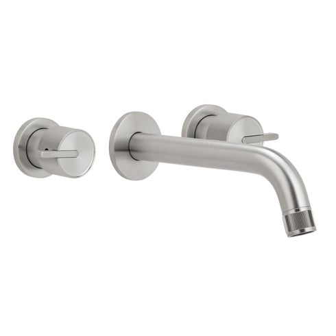 Namika Assembly Taps & Spout Set - Brushed Nickel