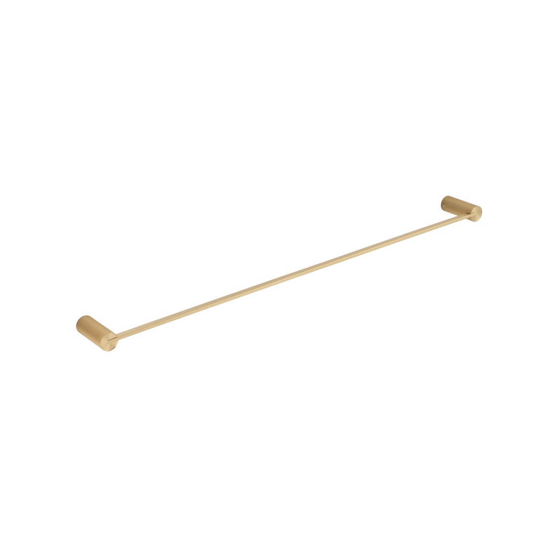 Namika Single Towel Rail - Brushed Brass