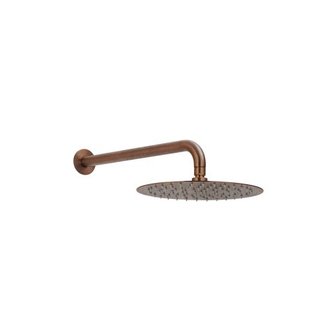 Sola Shower Arm & Head Set - Antique Bronze