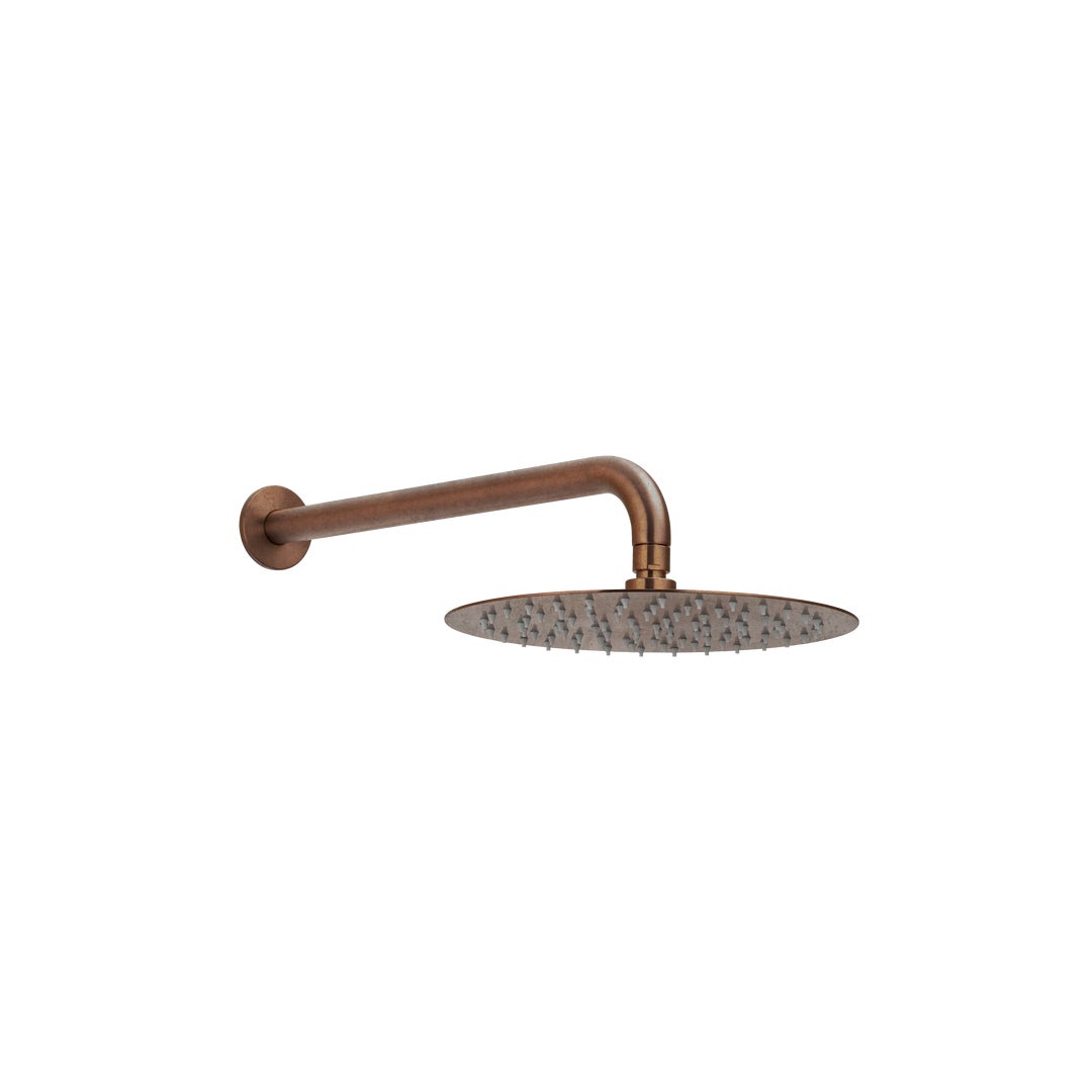 Sola Shower Arm & Head Set - Antique Bronze