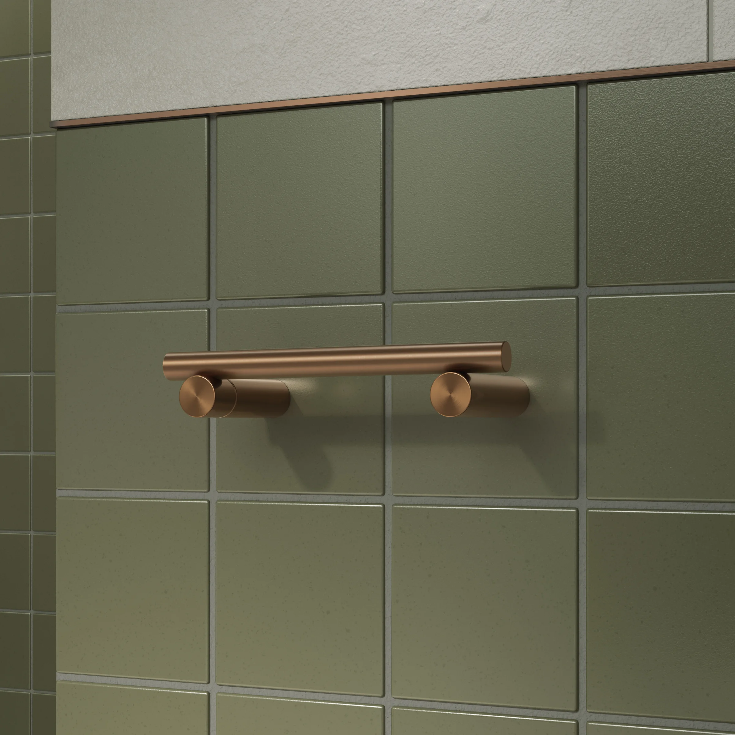 Sola-Lucca Close Up Concept 1 Sola Toilet Roll Holder--BC