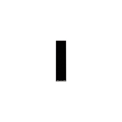 Tropea Natural Edge Subway Tile - Raven Black (Sample)