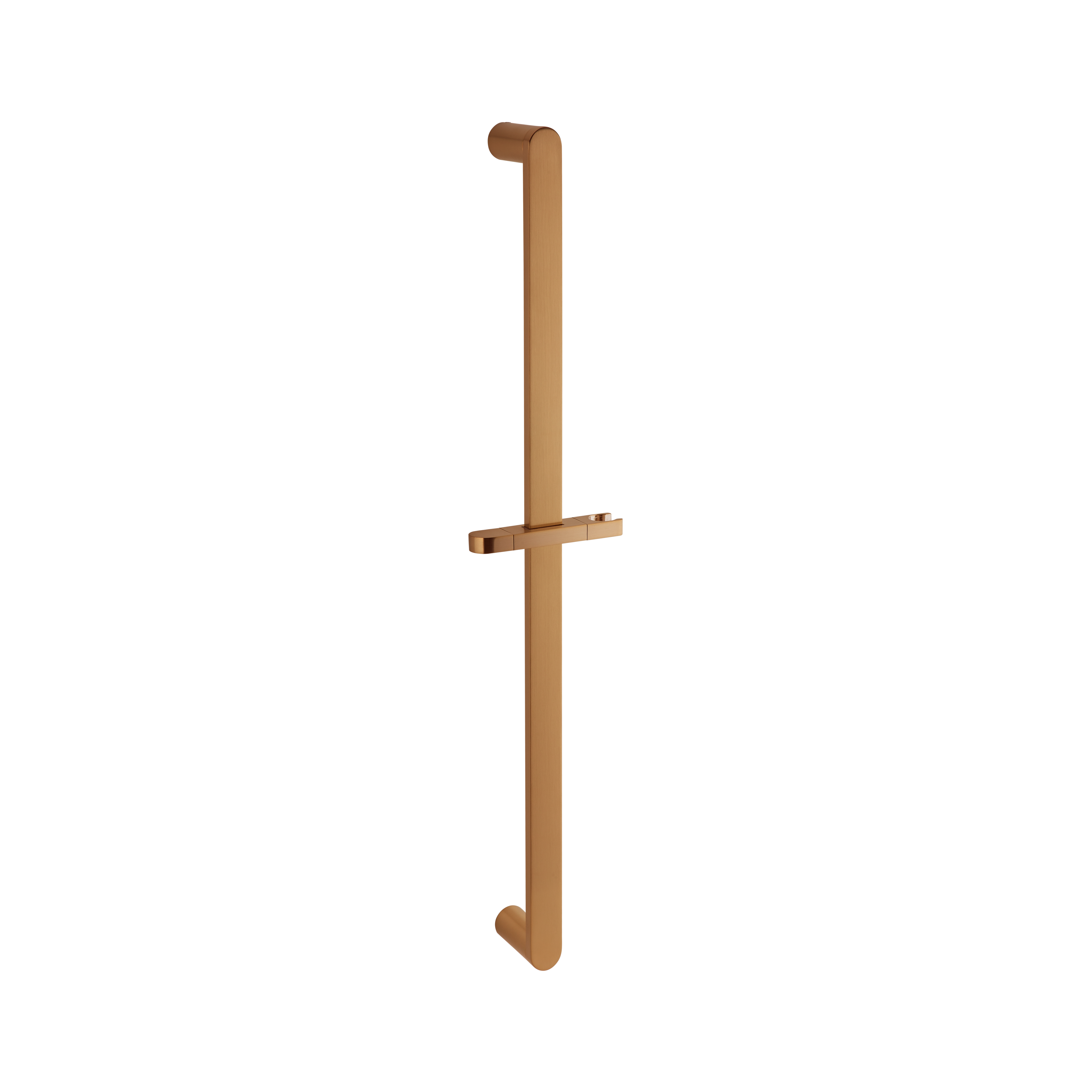 Milani Shower Rail - Brushed Copper