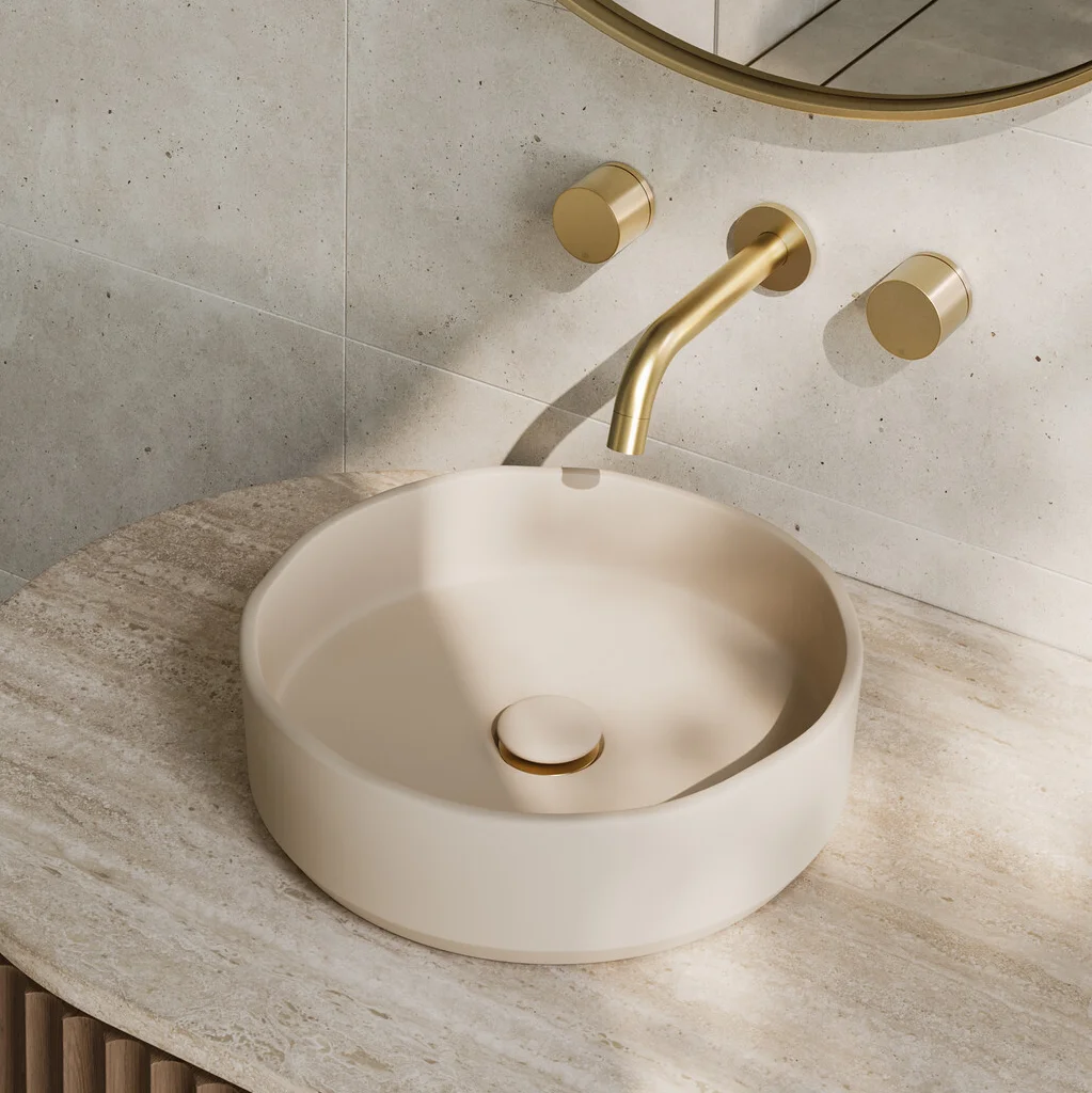 large-Melia Concrete Basin ALMOND