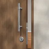 Antique%20Collection Hardware-Insetting EntryDoorPull Key%20Euro%20Cylinder CloseUpView%2001 Steel