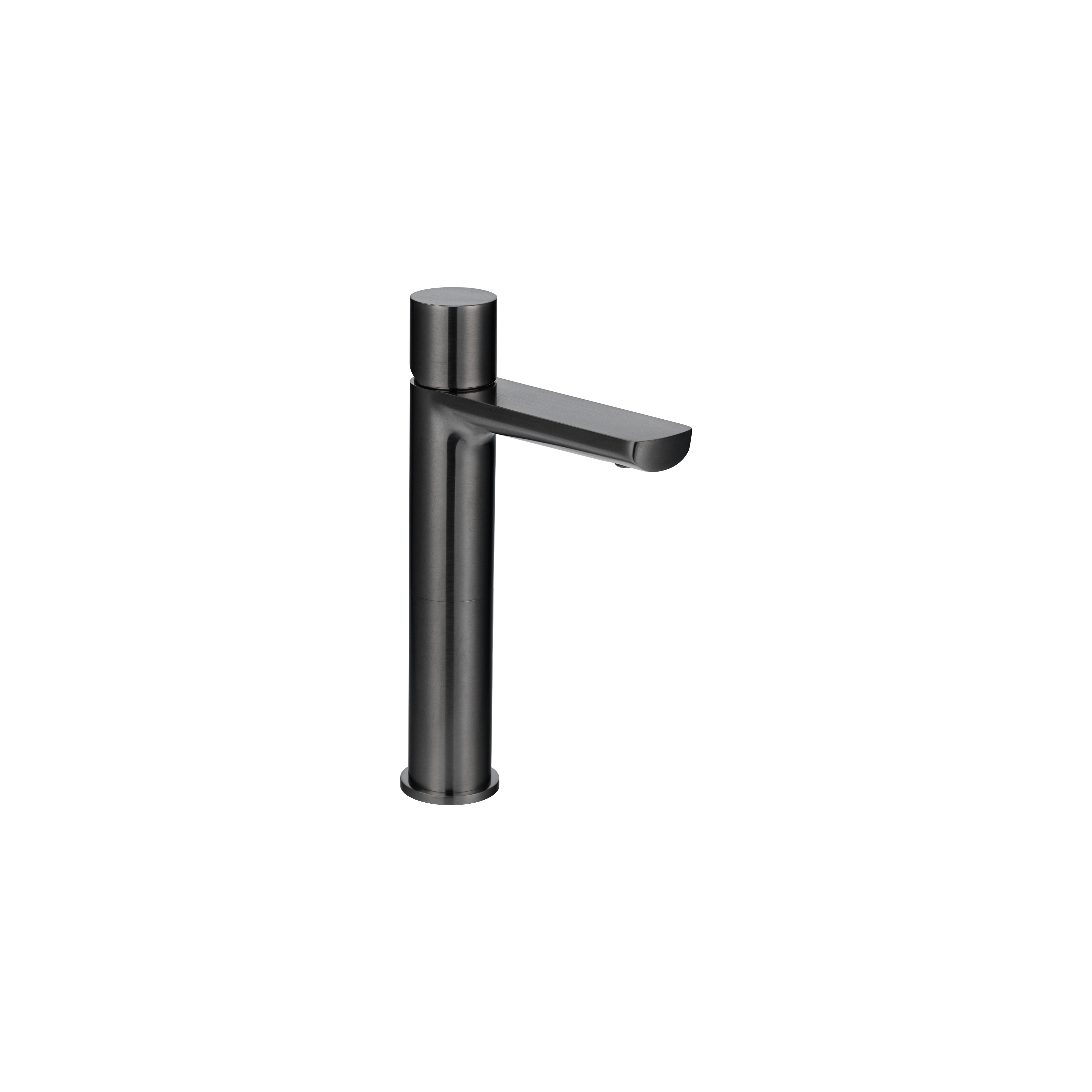 11524-Milani-Extended-Basin-Mixer Side Brushed-Gunmetal