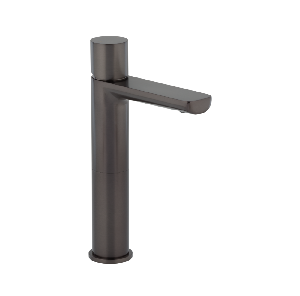 Milani Extended Basin Mixer - Brushed Gunmetal - Feature