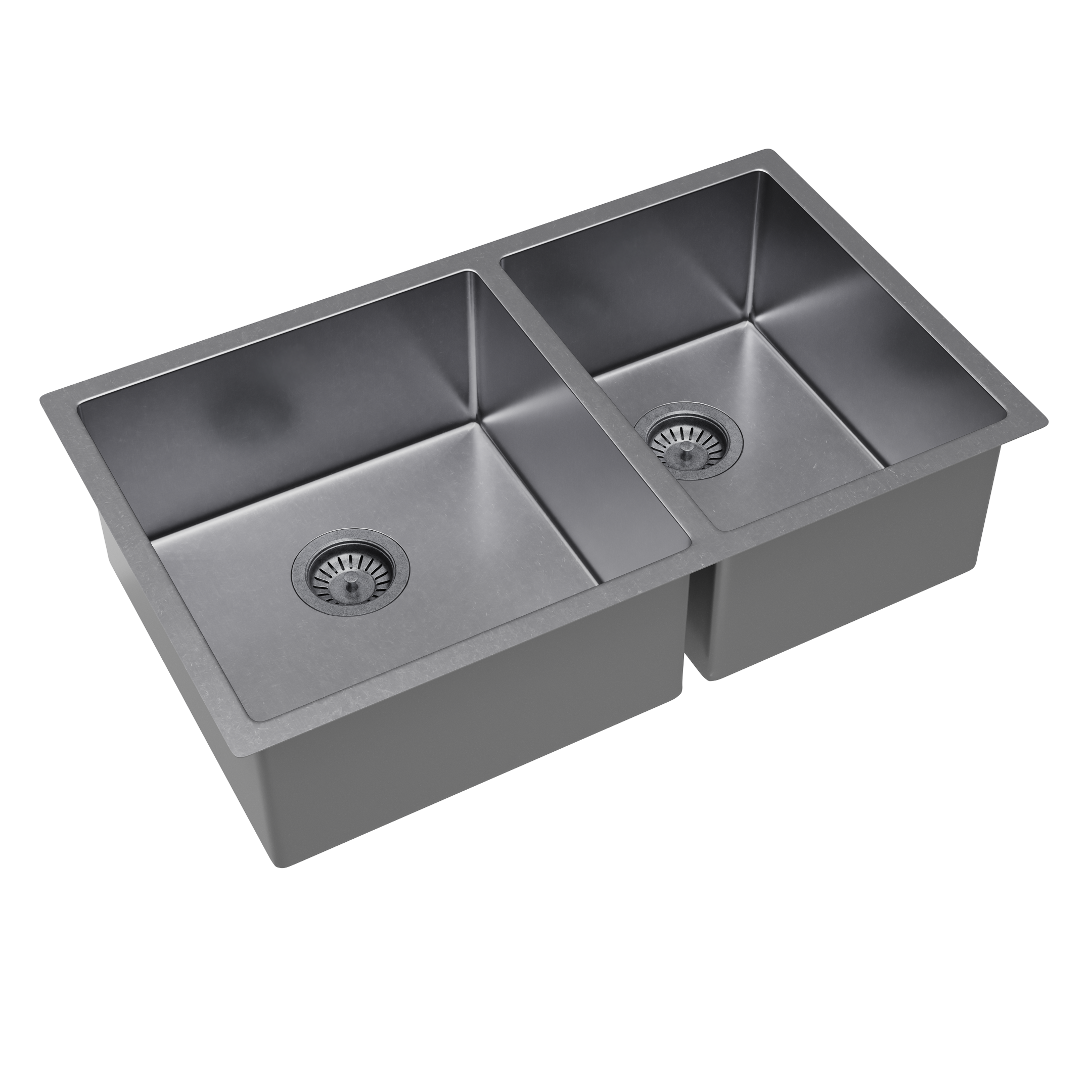 Antique Vita%20double%20sink Steel Angled Non Overflow
