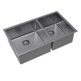 Antique Vita%20double%20sink Steel Angled Non Overflow
