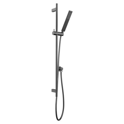 Elysian Hand Shower Rail Set - Brushed Gunmetal
