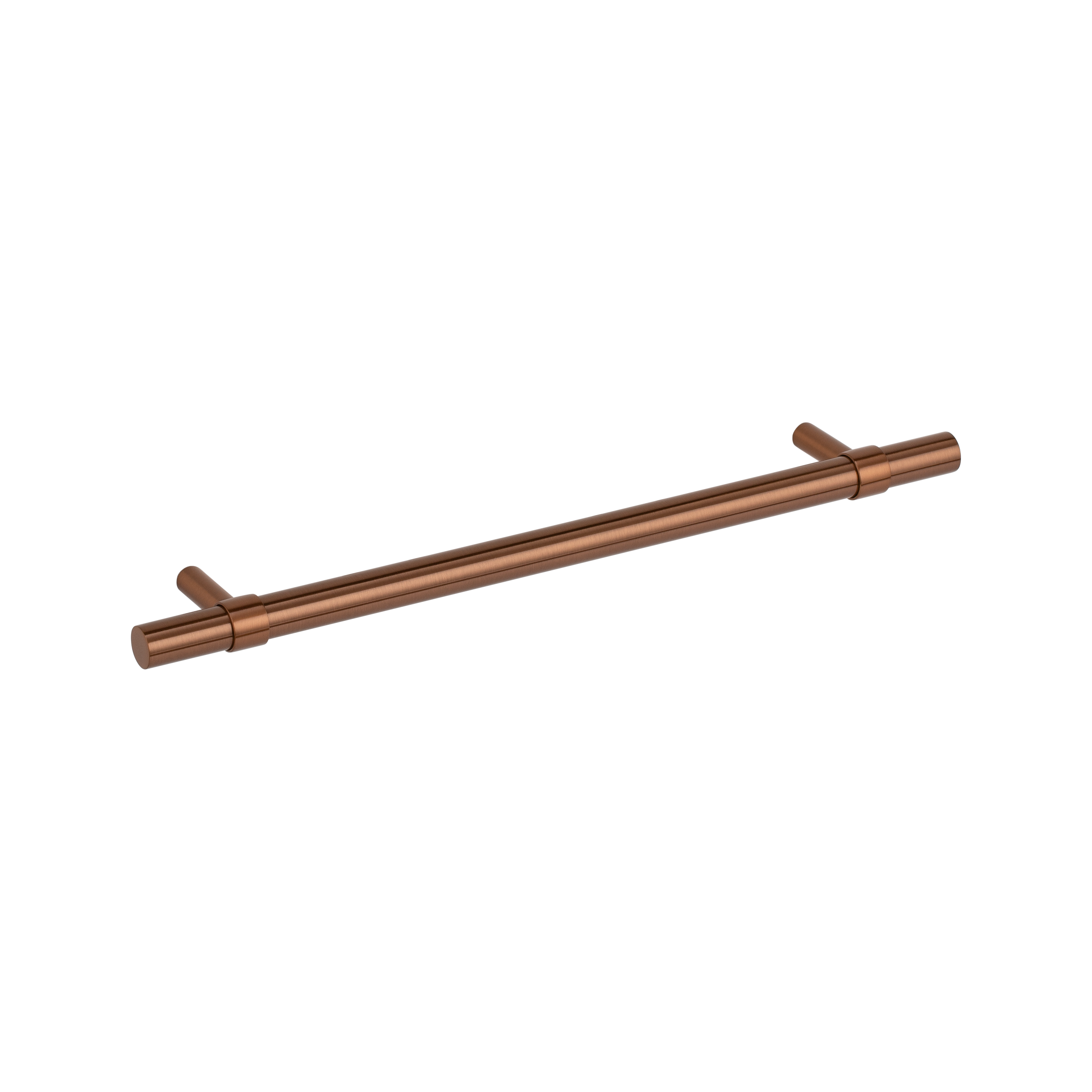 Modi Adjustable Cabinetry Pull 250mm - Brushed Copper