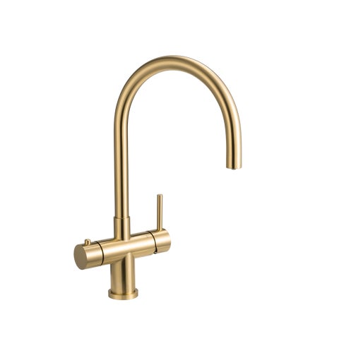 Elysian 4-in-1 Boiling Water Tap - Brushed Brass