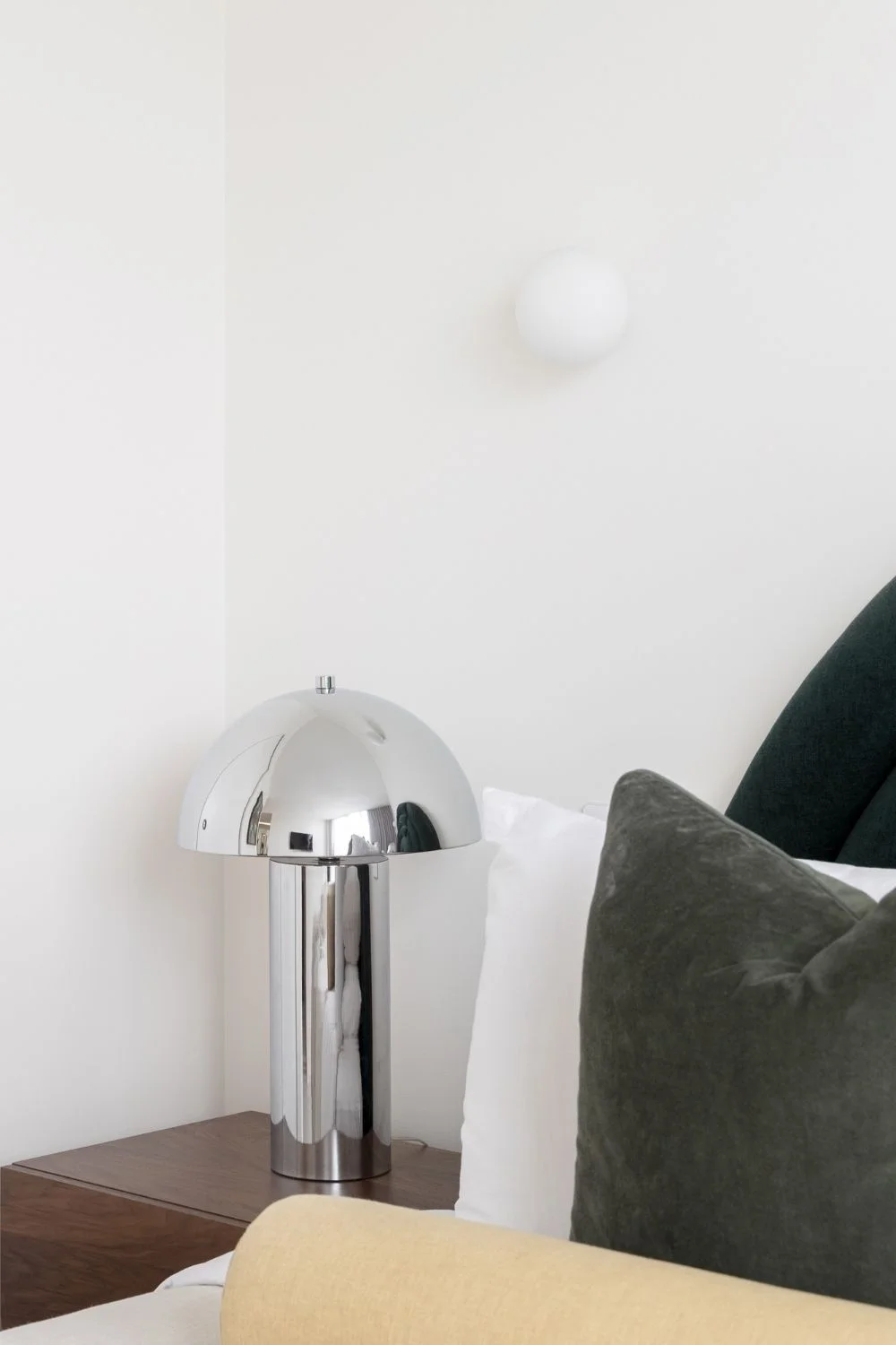 Trend Lighting Chrome Table Lamp Oversized