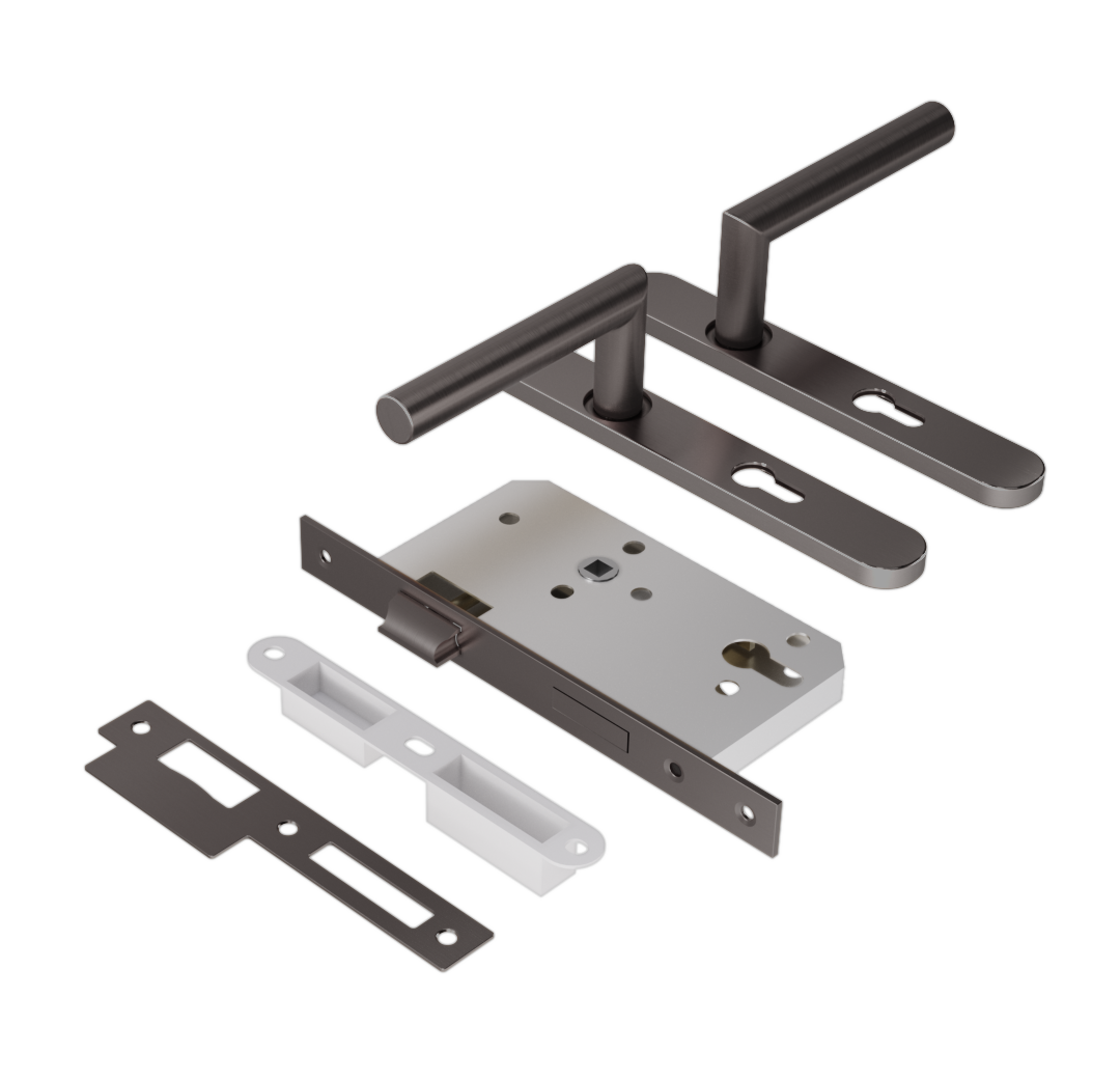 Davis Entry Door Handle   Lock Sets Stock Images Flat Lay BG