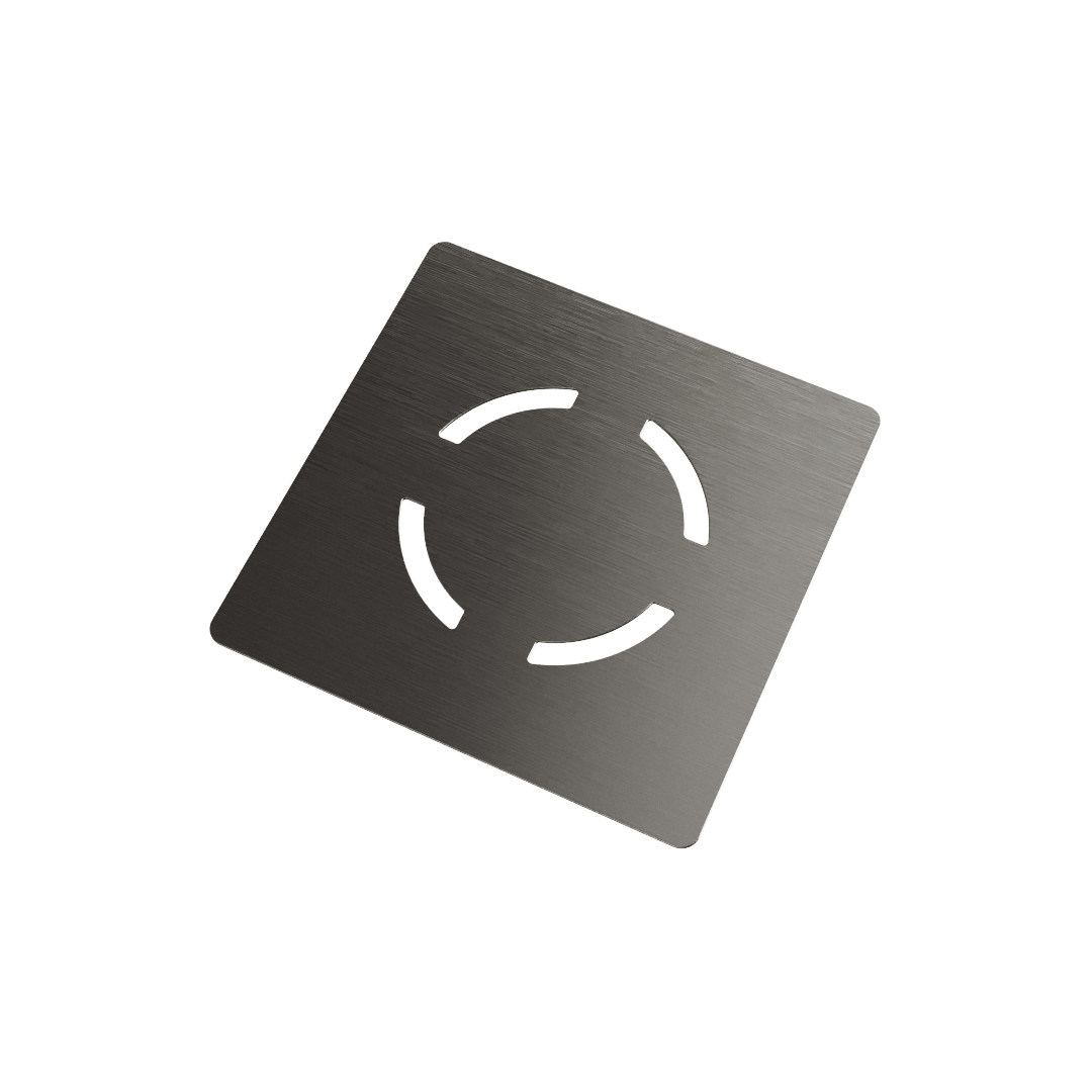 Waste Cover - Brushed Gunmetal