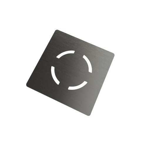 Waste Cover - Brushed Gunmetal