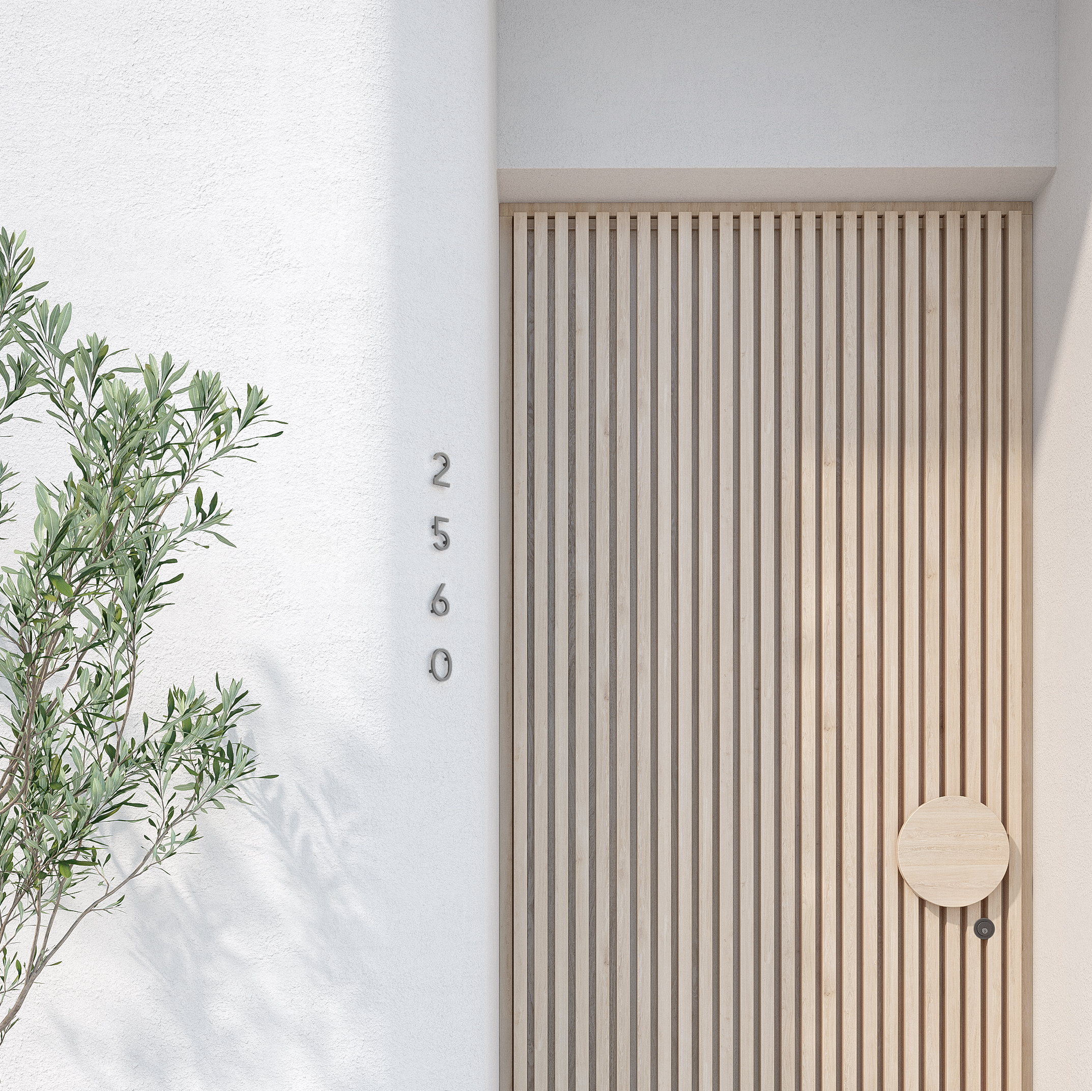 Signage Numbers House GM