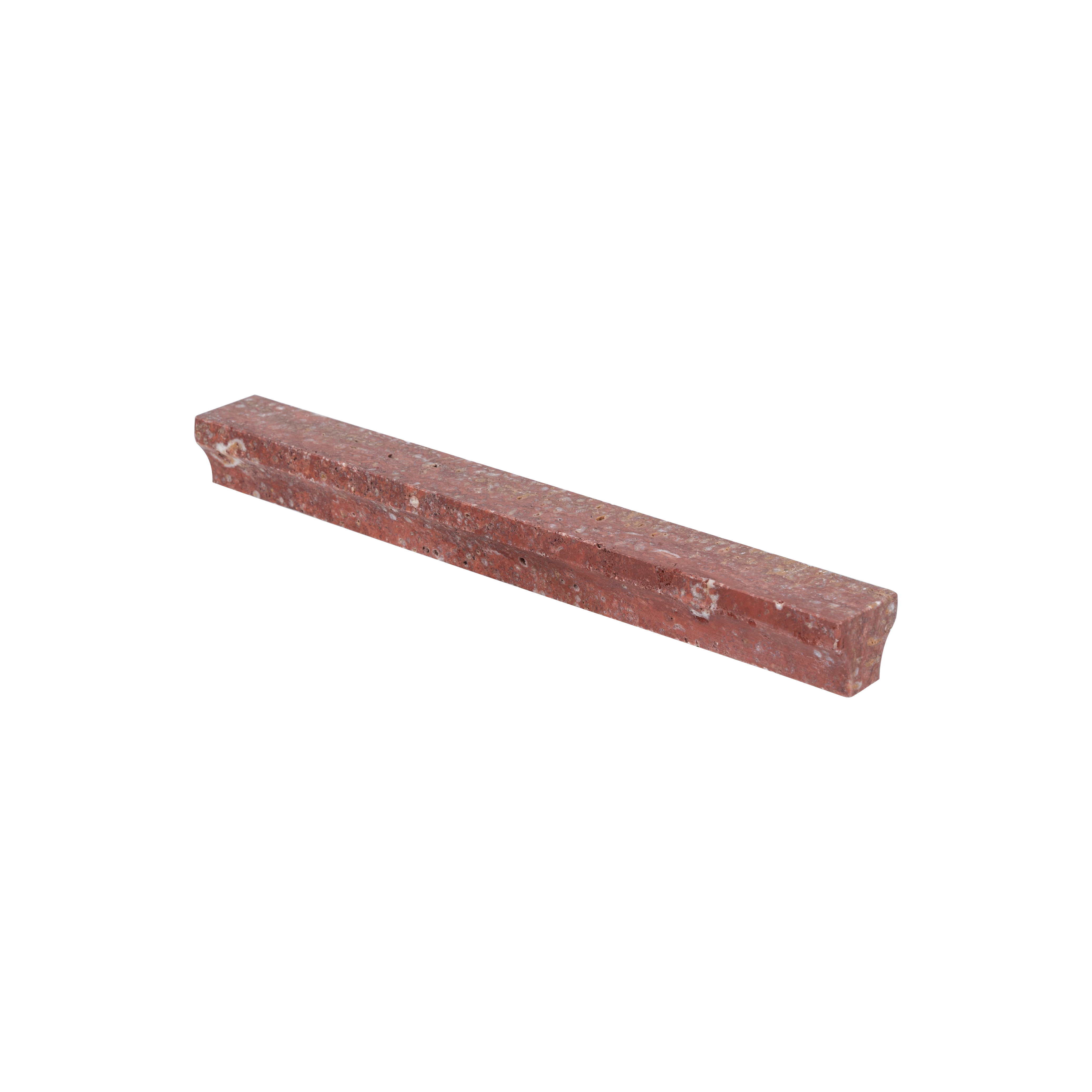 17600-Pedra-Cabinetry-Pull-220mm Side Red-Travertine