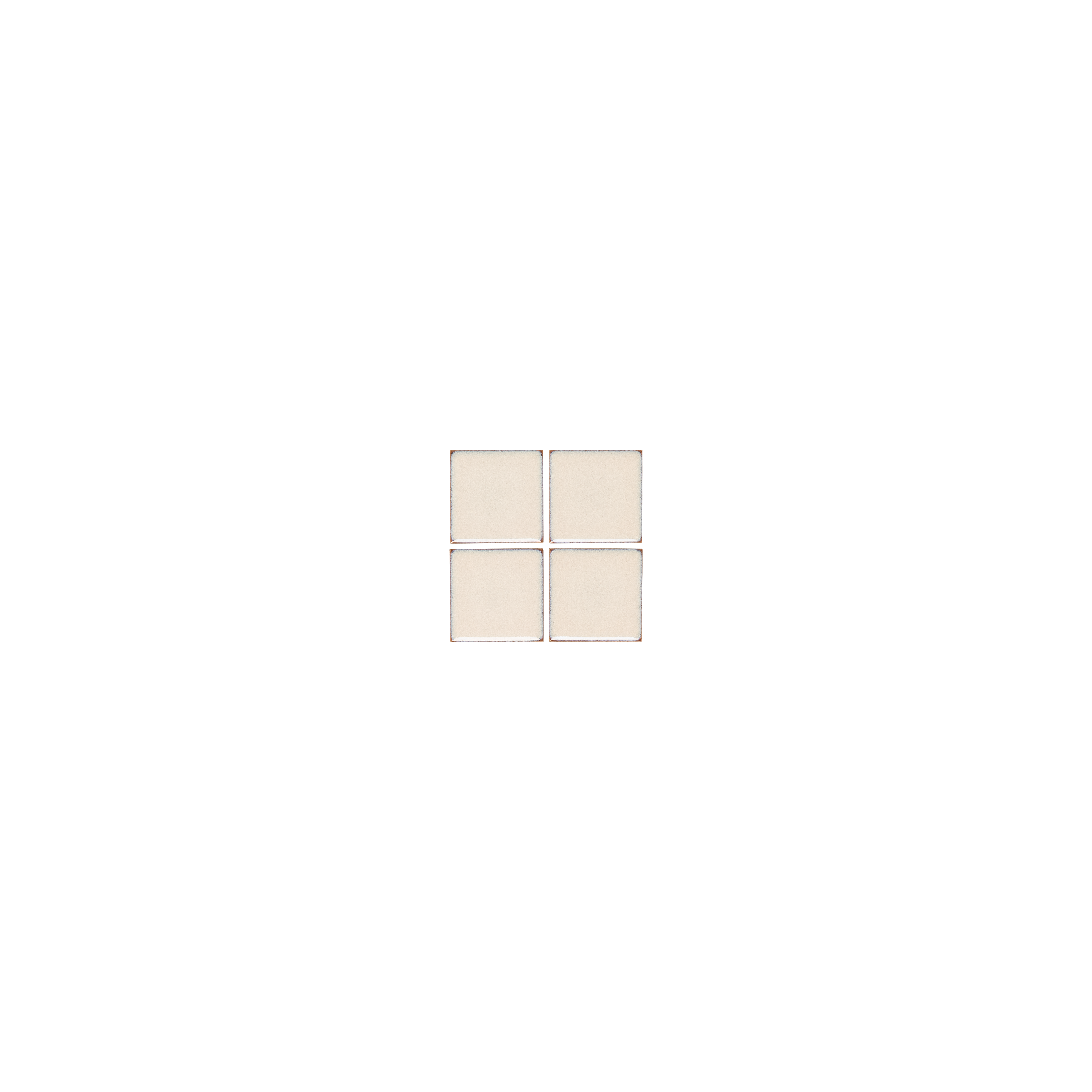 Yama Small Square Mosaic Tile - Latte (Sample)