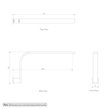 Nesso Shower Arm SPEC