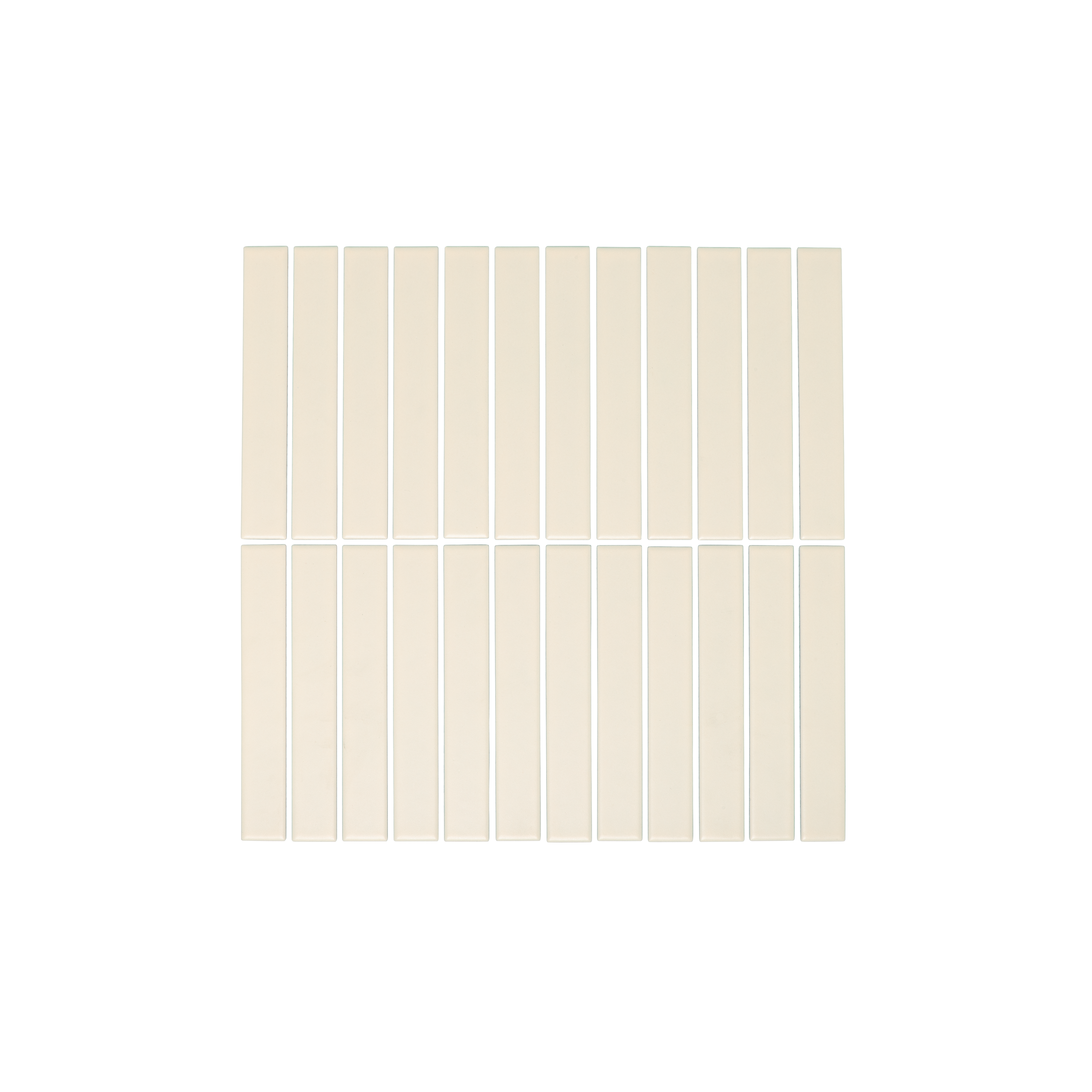 Atami Finger Mosaic Tile - Oat