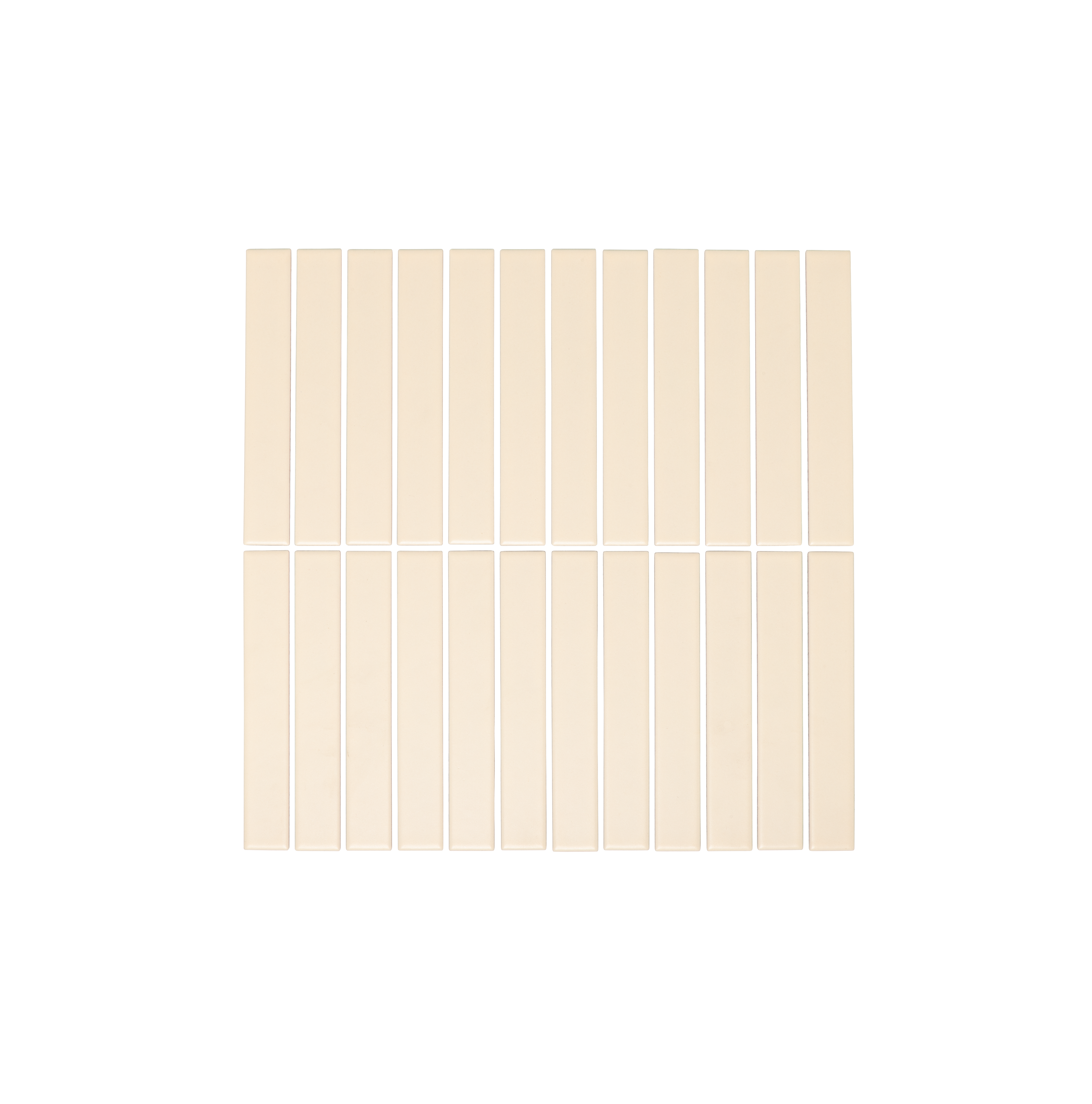 Atami Finger Mosaic Tile 296x300 Latte